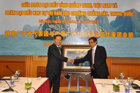 将越南广宁与中国广西合作关系提升至新台阶